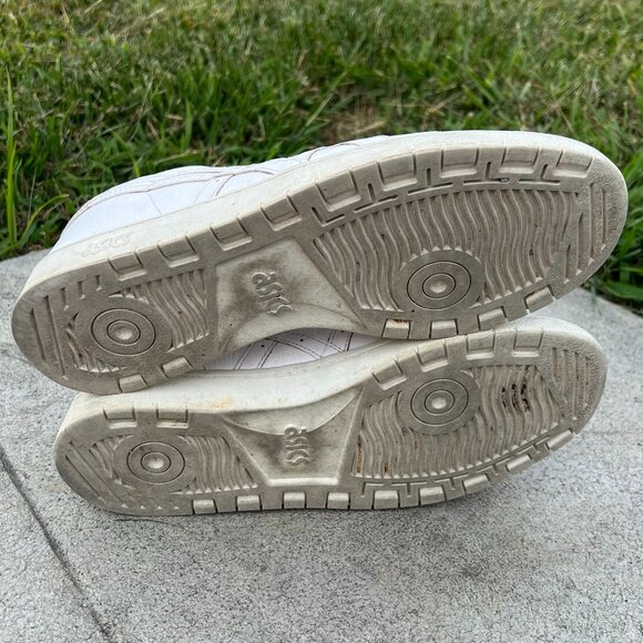 ASICS ortholite women’s running shoes size 11 US, side 9 UK white vintage S125 - Picture 7 of 13